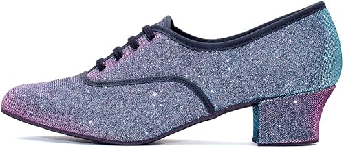 multi glitter shoes