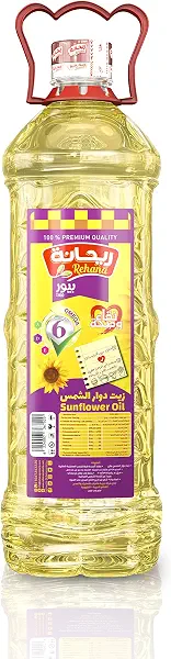 سعر ومواصفات زيت عباد الشمس من ريحانة - 2.2 لتر (B08WJNFSR3) على Amazon EG