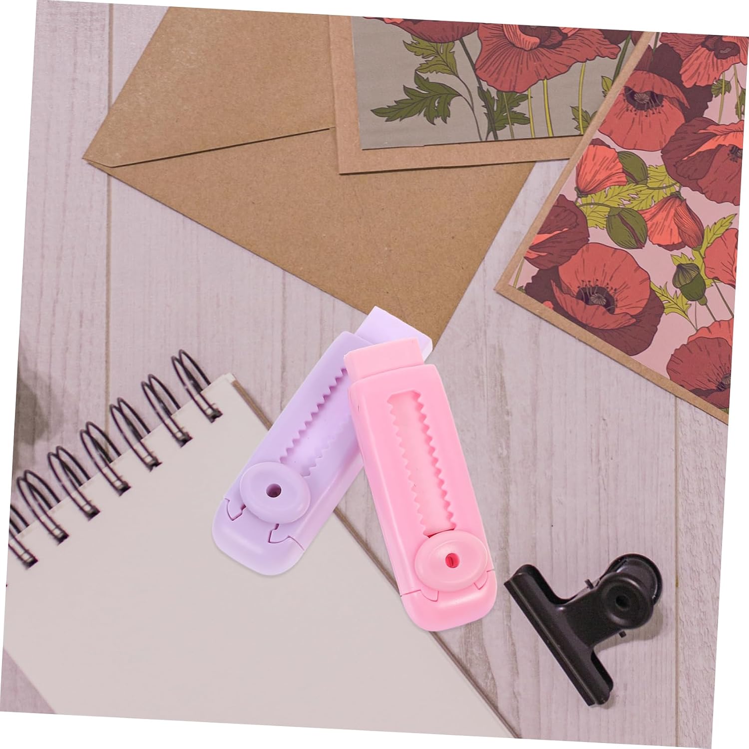 NUOBESTY 8Pcs Retractable Sliding Erasers for Students School Exam Use Smudge Pencil Erasers Bulk in Pastel Colors Easy to Use for Classroom and Homework