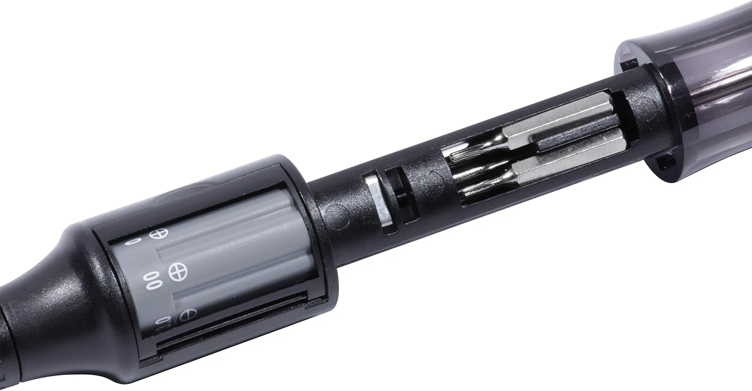 TONE Precision Screwdriver (Revolver Type) RDR10S Black