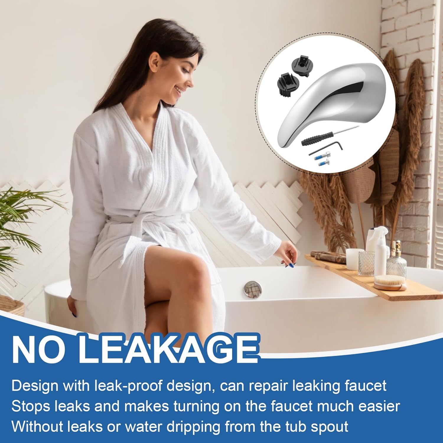 100657 Lever Shower Handle Compatible with Moen PosiTemp Valve Systems and Moentrol Valve Systems Single Handle Bathroom Faucets