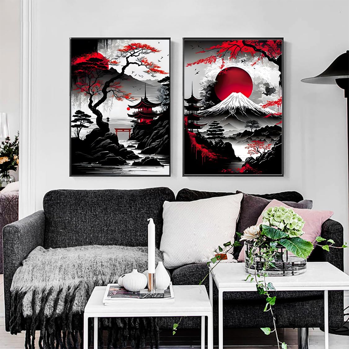 IUNTWEIE Japanese Landscape Poster - Image 3