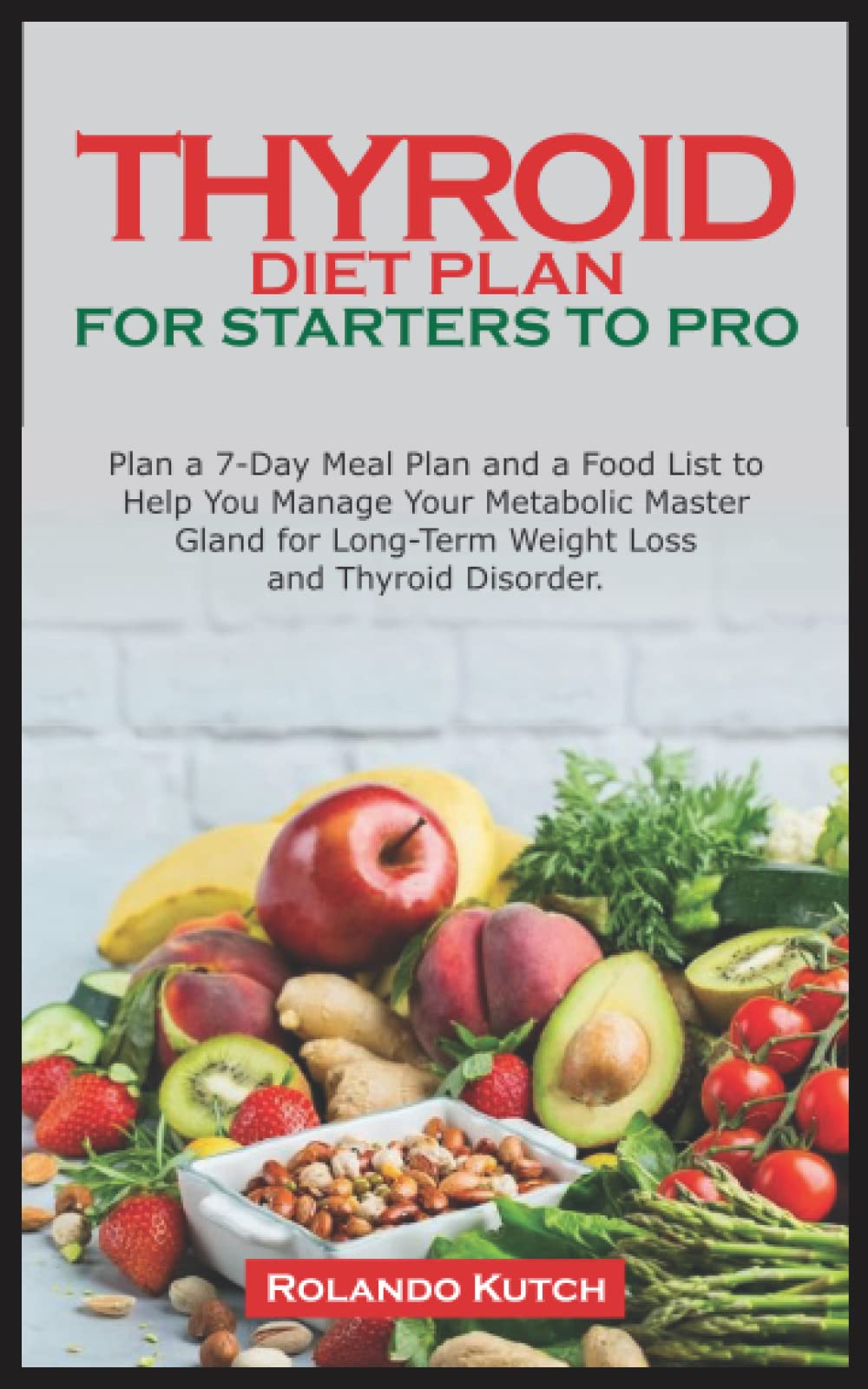 Buy THYROID DIET PLAN FOR STARTERS TO PRO Plan a 7Day Meal Plan and a