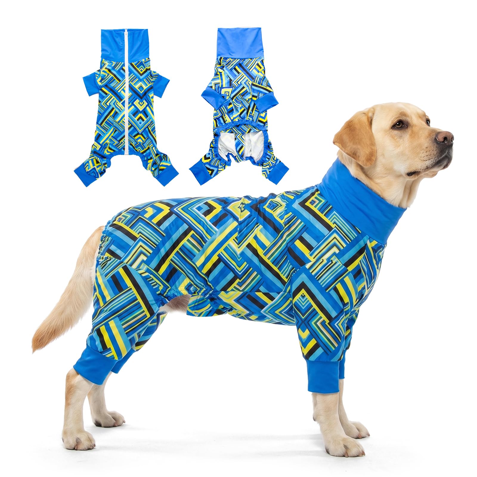 Camicia estiva per cani con protezione solare UV, camicia rinfrescante per cani, ad asciugatura rapida, leggera, per animali domestici, abbigliamento per cani UPF 50, abbigliamento traspirante per