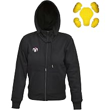 Motorcycle Hoodies for Women Aramid Fiber Lined Protective Motorbike Riding Hoodie Biker Safety CE Armored Jacket