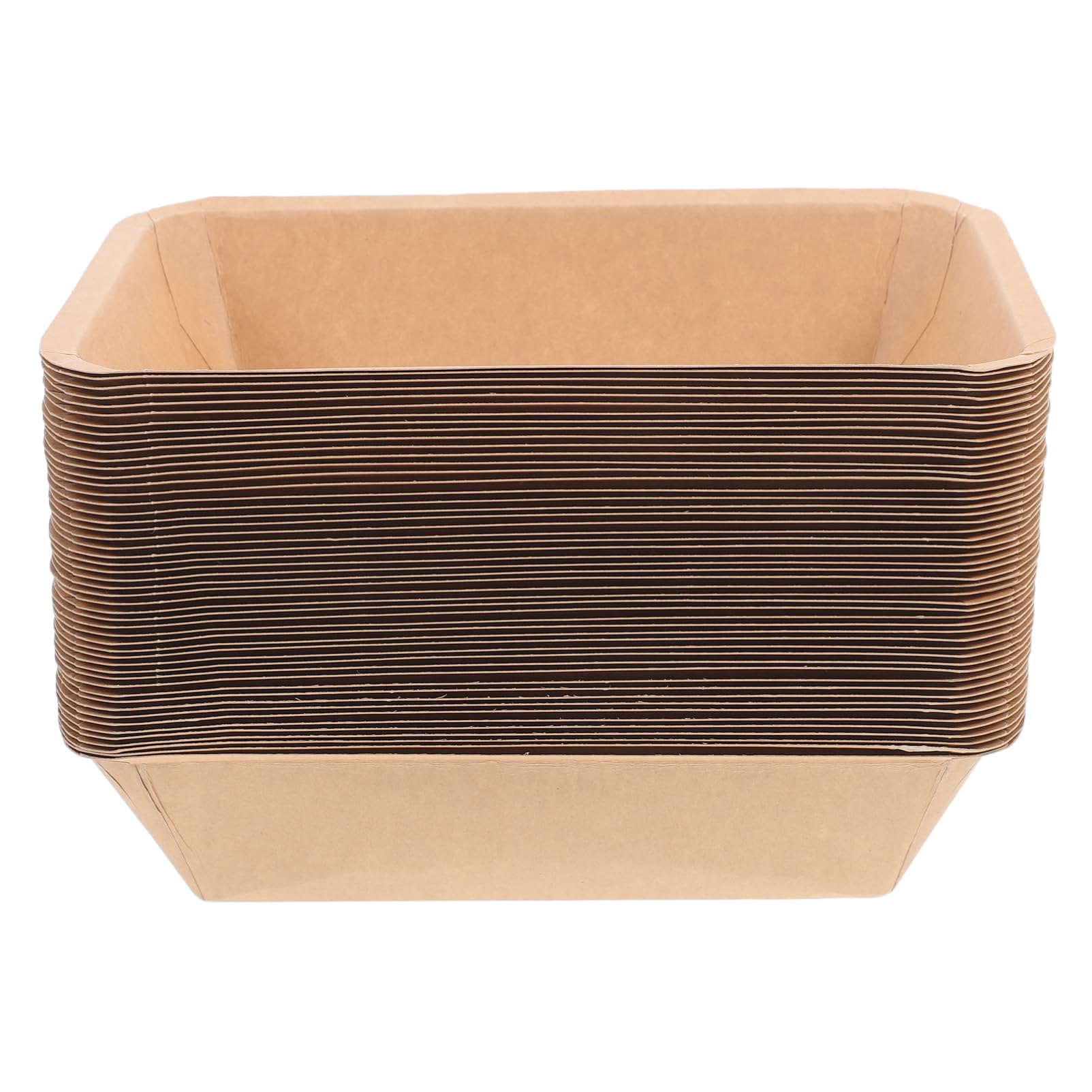 Plateaux Jetables en Papier Kraft Polyvalents et Adaptés aux Fruits de Mer Lot de 50 pour Barbecue pour Fêtes et Grands Événements