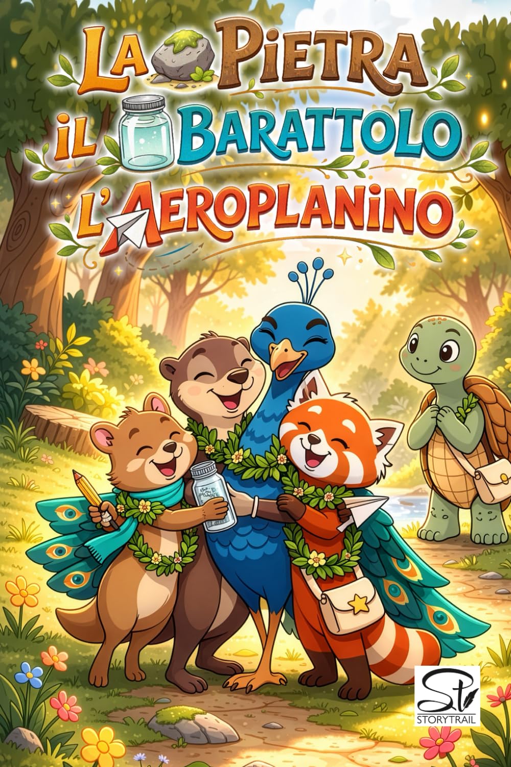 La Pietra, il Barattolo, l’Aeroplanino: Una favola illustrata sulle emozioni e sul coraggio di essere sé stessi – Libro educativo per bambini da 4 a 8 anni