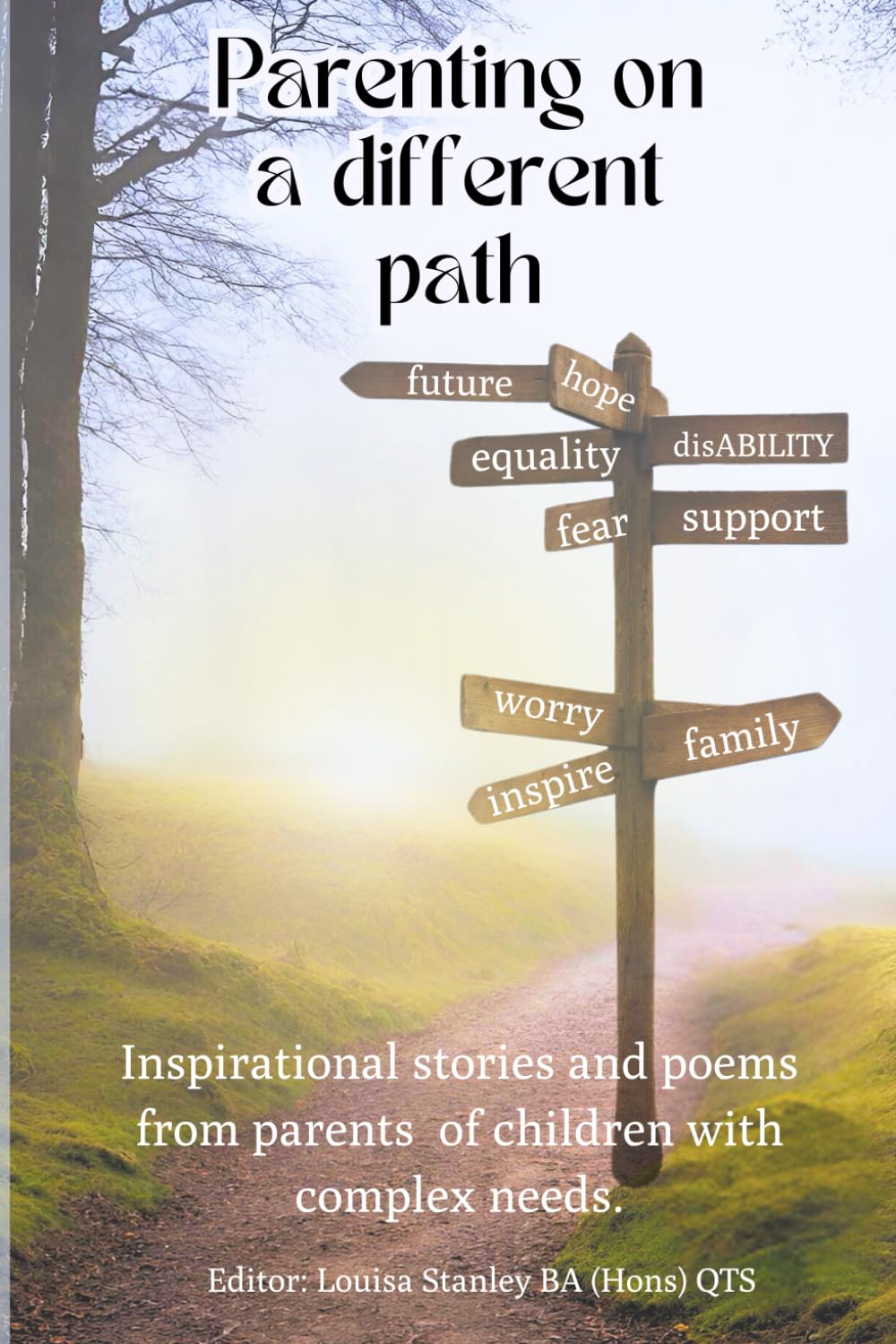 Parenting on a different path - Inspirational stories and poems from parents of children with complex needs: Personal stories of hope, challenge & ... genetic syndromes, Autism, ADHD & Epilepsy