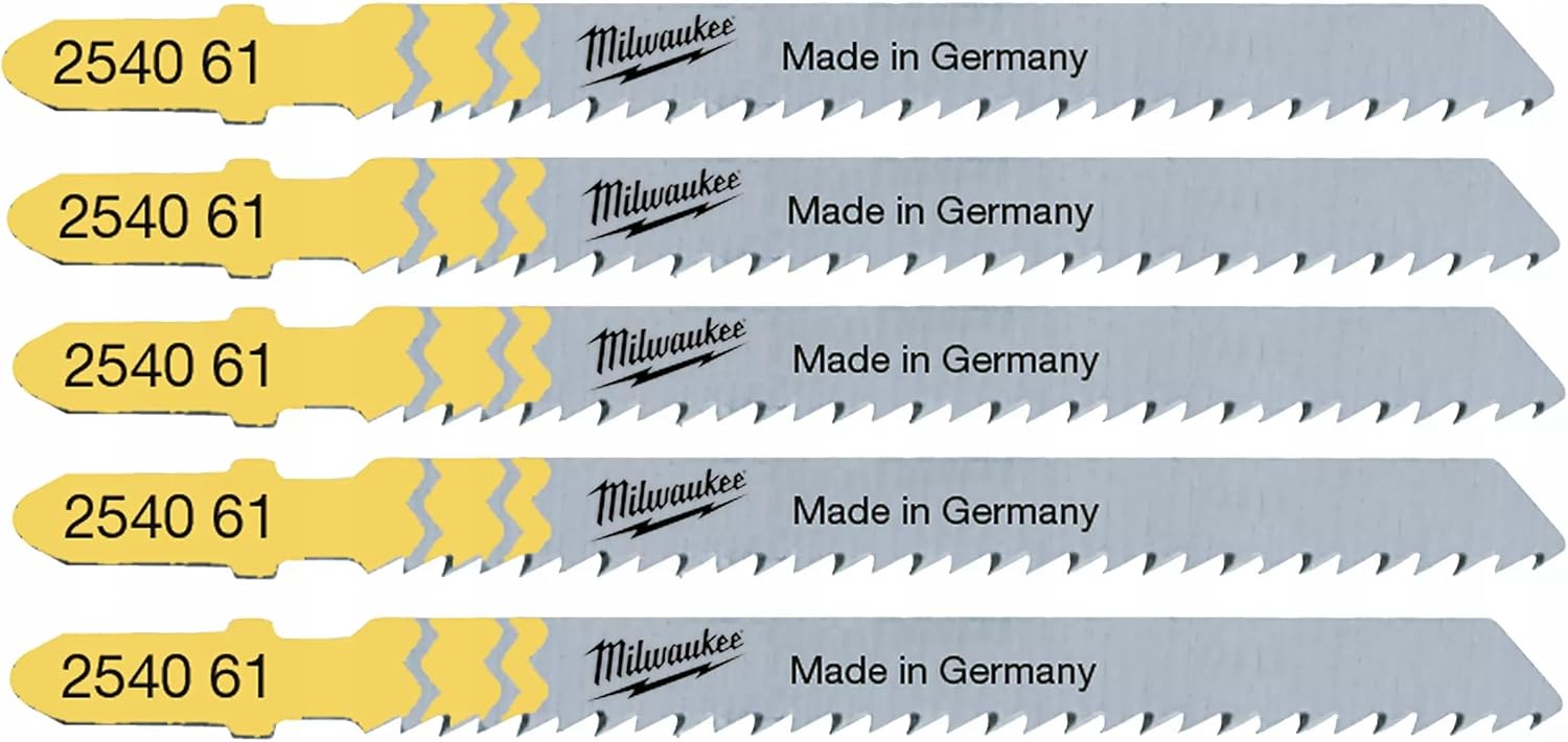 Milwaukee Jigsaw Blades T101B Wood Clean and Splinter Free (5) 4932254061