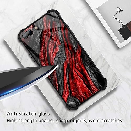 Miniatura 2 de Funda para iPhone 6s, fundas para iphone 6 de cristal templado 9H para niños y hombres, diseño divertido, funda a prueba de golpes, anti arañazos,