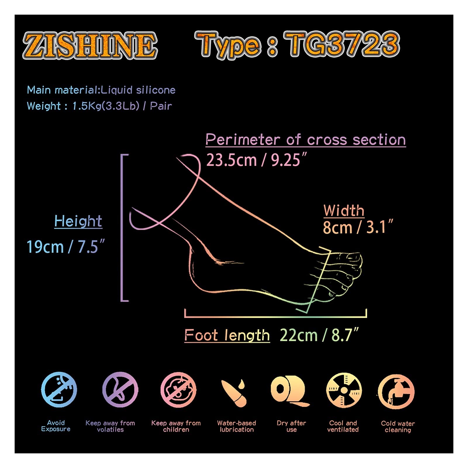 Symulacja Model stóp Plantacz Zmarszczki Prawdziwe nogi Wyświetlacz Nail Art Costume Rekwizyty Silikon(Silicone Toes bone,One pair)
