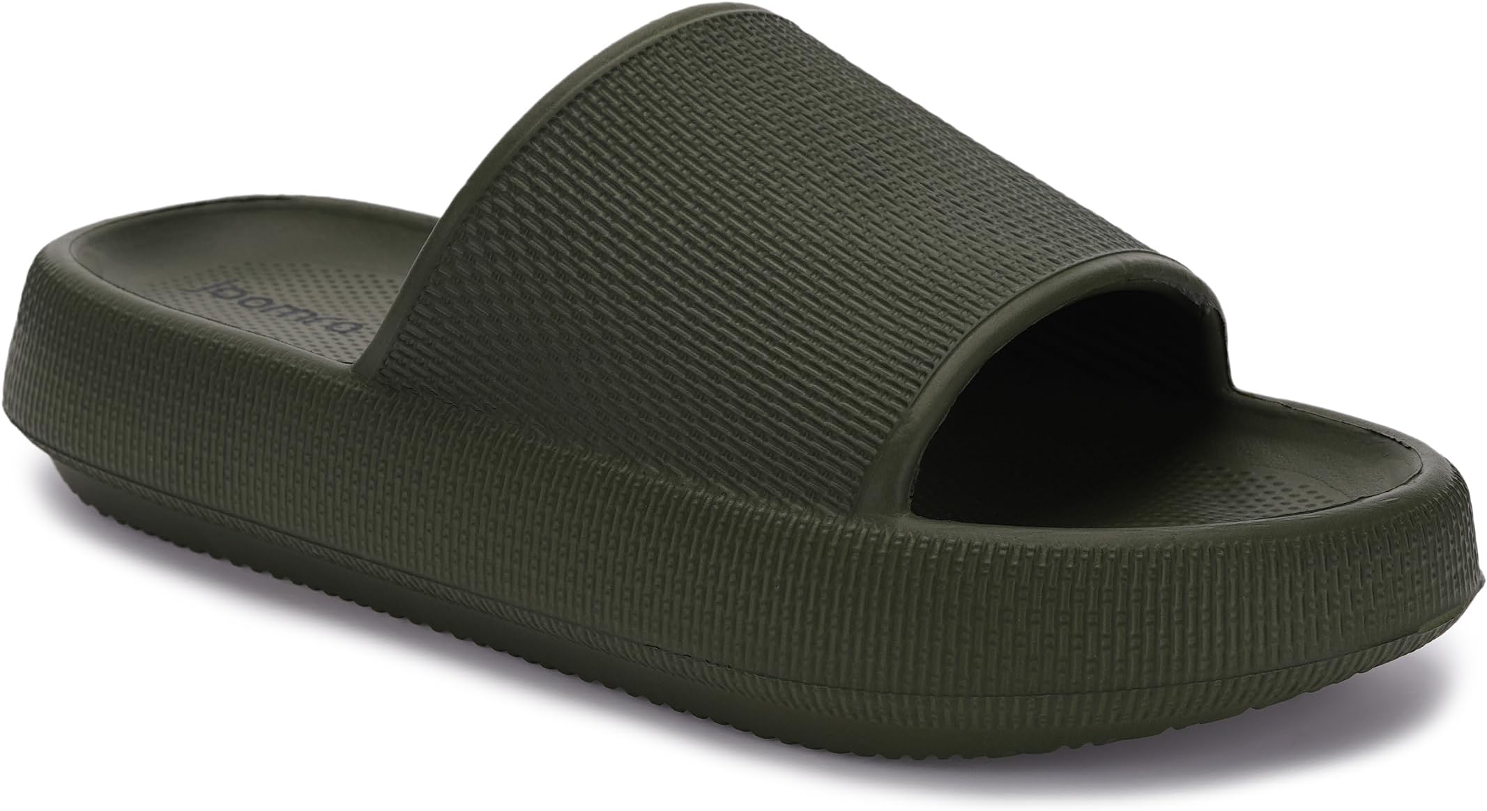 Joomra Pillow Slippers for Women and Men Non Slip Quick Drying Shower Slides Bathroom Sandals | Ultra Cushion | Thick Sole