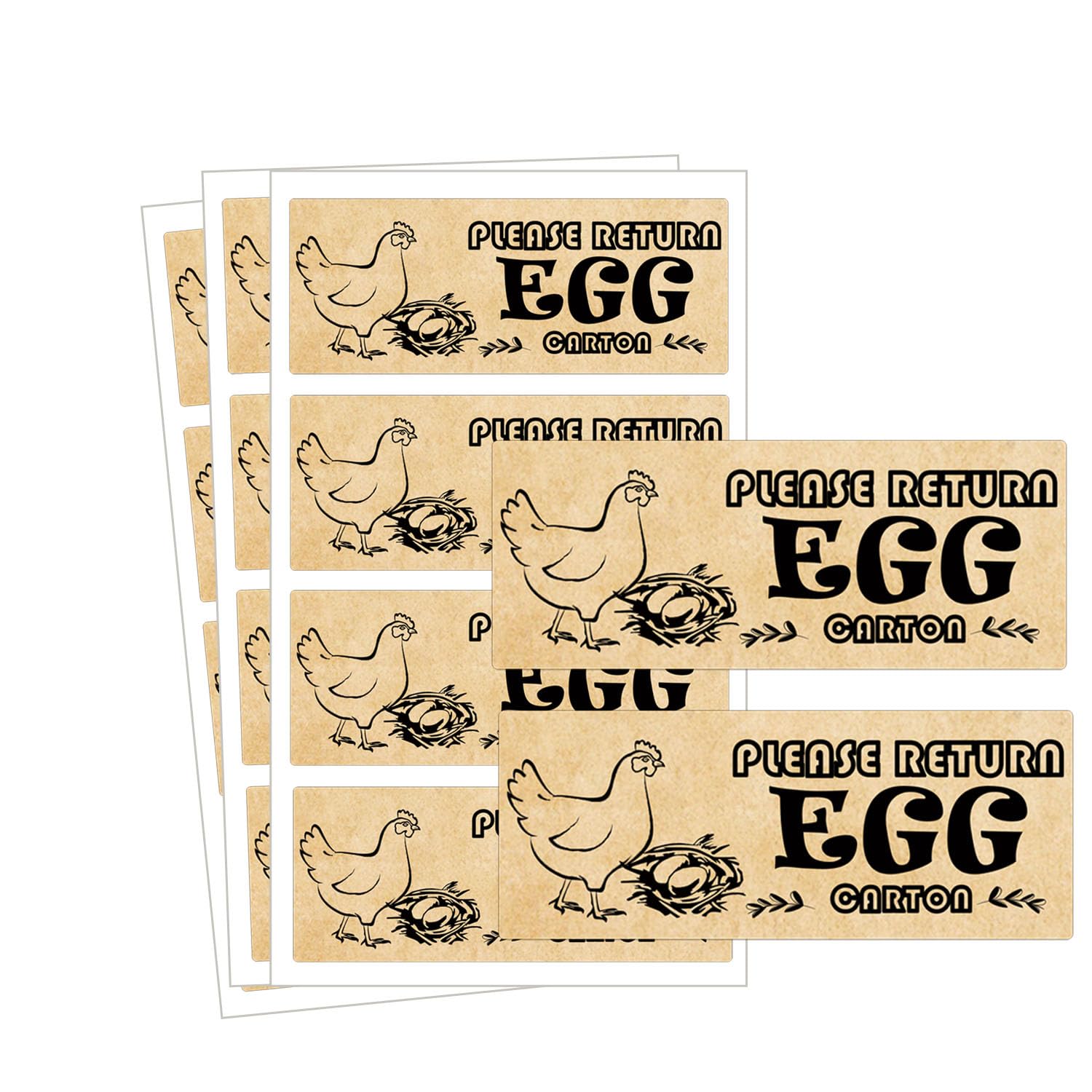 Please Return Egg Carton Tag Stickers 1x2.5 Inch Farm Fresh Chicken Egg Carton Labels 480 Pcs Eggs Carton Labels Egg Stickers Eggs Packaging Sticker