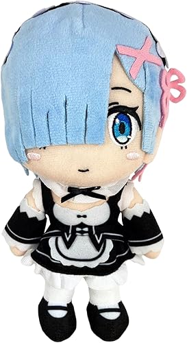 Great Eastern Entertainment RE:Zero- Rem Peluche 8"
