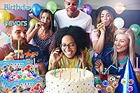 Vista 5 de 34 bolas antiestrés, bolas esponjosas para apretar, pequeñas bolas sensoriales, alivio del estrés con TDAH para adultos, premios de aula, recuerdos