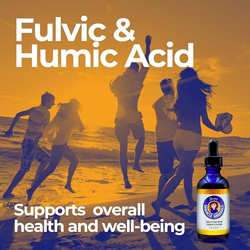 Miniatura 4 de Minerales milagrosos de Dirobi Mimi, mezcla de minerales de ácido fúlvico y ácido húmico, suplemento de gota líquida, más de 70 minerales iónicos