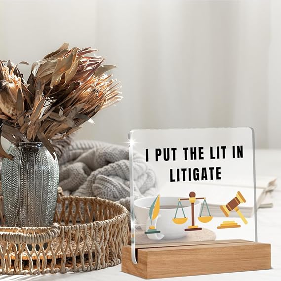 Lawyer Gifts for Women Men, Lawyers Judge Law School Students Attorney