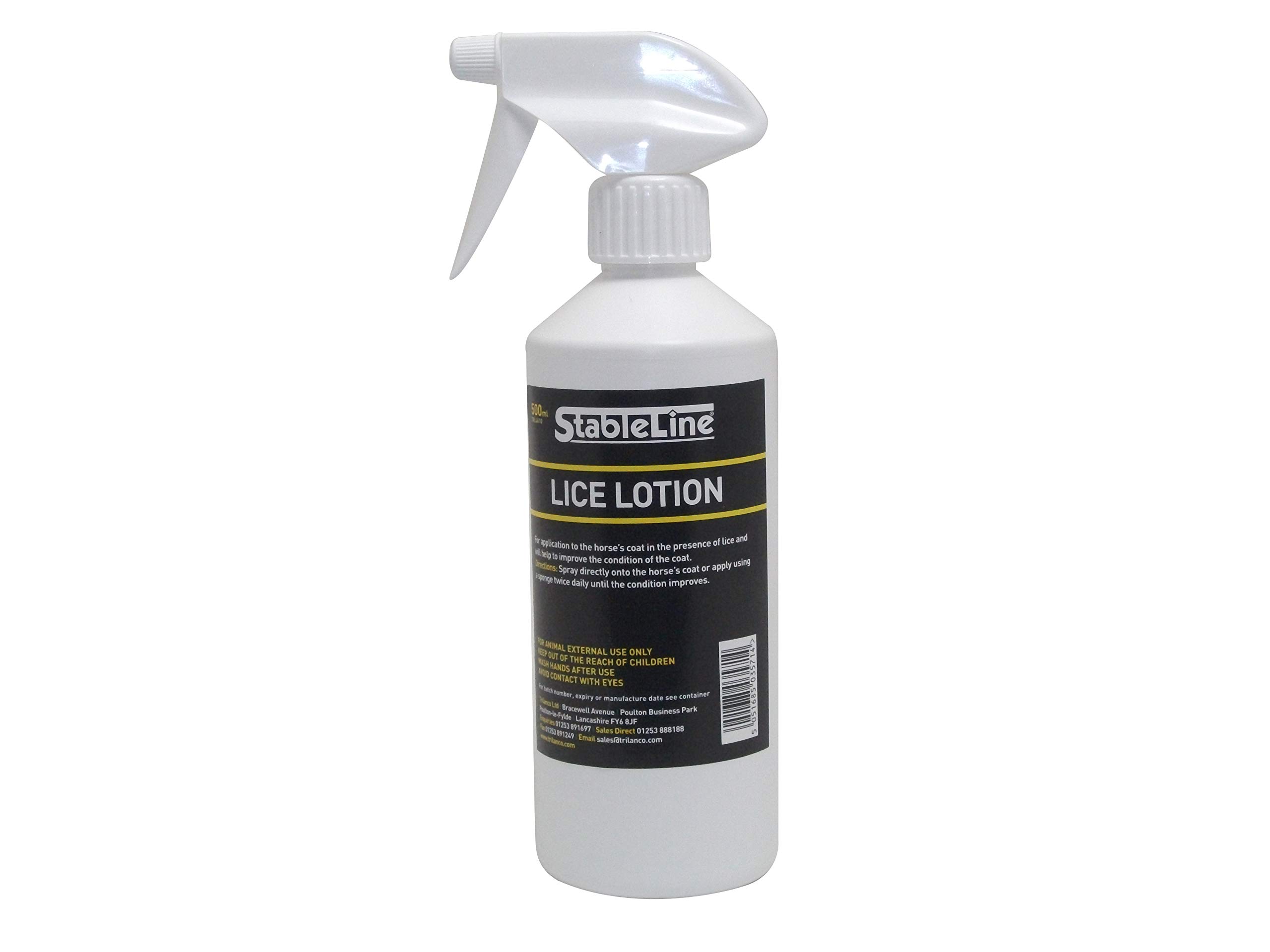 Trilanco Unisex's TRL4610 Stableline Lice Lotion, Clear, Regular
