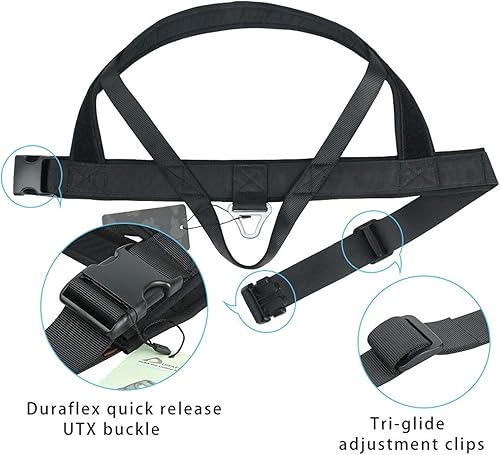 Vista 31 de EXCELLENT ELITE SPANKER Arnés sin tirones para perro, acolchado, chaleco de patrulla militar, de nailon ajustable, arnés para perros pequeños