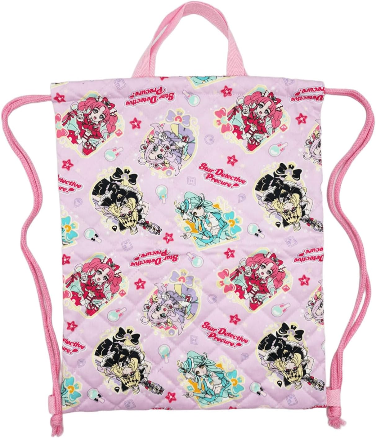 Pretty Cure QPQ82280 Quilted Knapsack