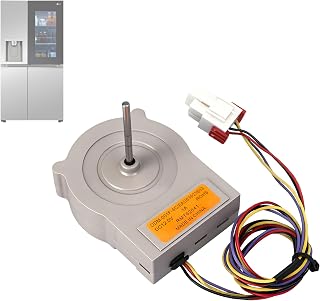 EAU63923603 Refrigerator Evaporator Fan Motor Assembly Compatible with LG and Ken-More Refrigerators Replaces AP6317197 EAU65058305 PS12383671 EAP12383671 EAU63923606 - DC 12V/1.0 A