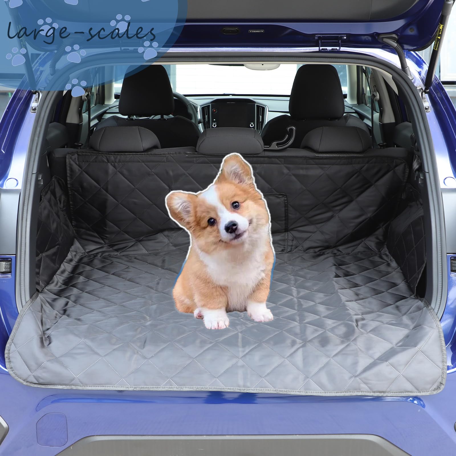 Amazon.co.jp: HAPPYHORSE ペット 犬 トランク カーゴライナー