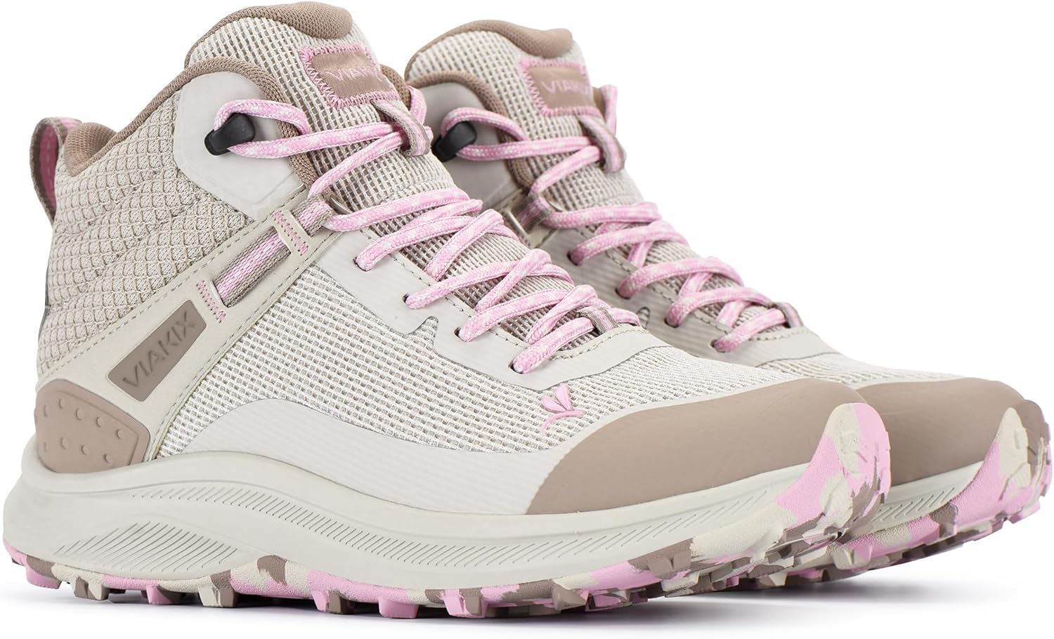 Viakix Monterra Mid Women’s Waterproof Wide Toe Box Hiking Boots – Lightweight Comfortable Trail Shoes – Supportive Outdoor Footwear for Walking, Trekking, Backpacking, Thru & Day Hikes - Image 5