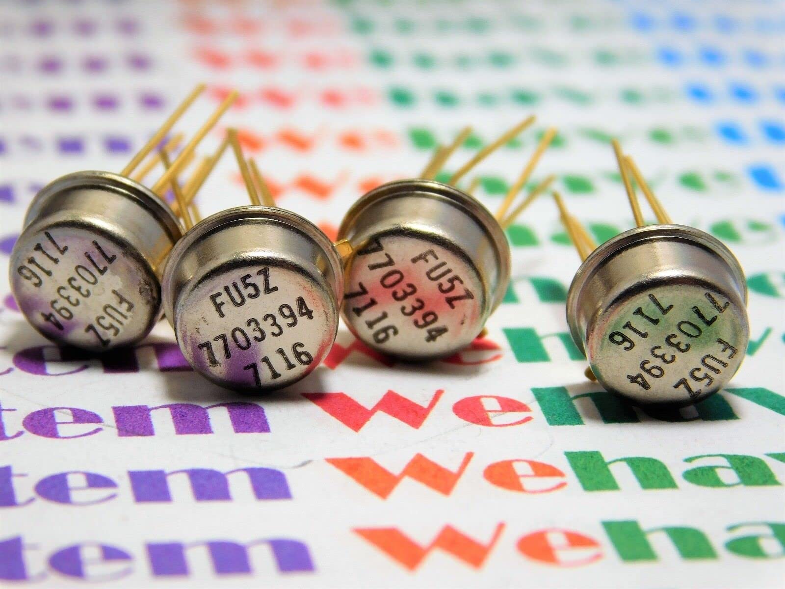 FU5Z7703394 / IC / TO5 /Crosses to IC7,IC500, ECG703, NTE703, UA703 /3 PCS(qzty)