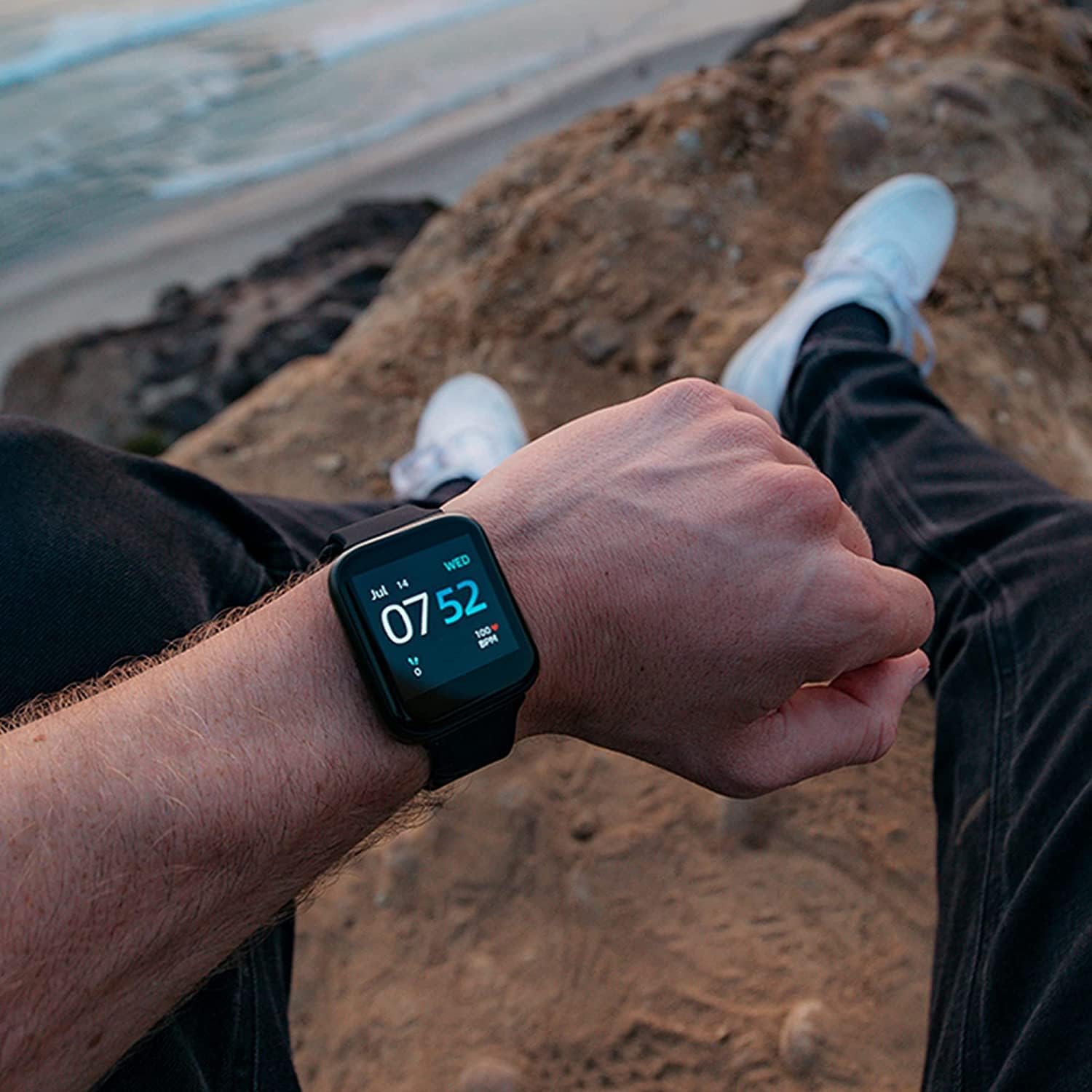 Flash Sale Buy 1 get 1 iTouch Air 3 Smartwatch Fitness Tracker, Heart Rate, Step Counter, Sleep Monitor, Message, IP68 Swimming Waterproof for Women and Men, Touch Screen, Compatible with iPhone and Android (40mm) Exclusive Discount 70% Price iTouch Air 3 Smartwatch Fitness Tracker, Heart Rate, Step Counter, Sleep Monitor, Message, IP68 Swimming Waterproof for Women and Men, Touch Screen, Compatible with iPhone and Android (40mm)