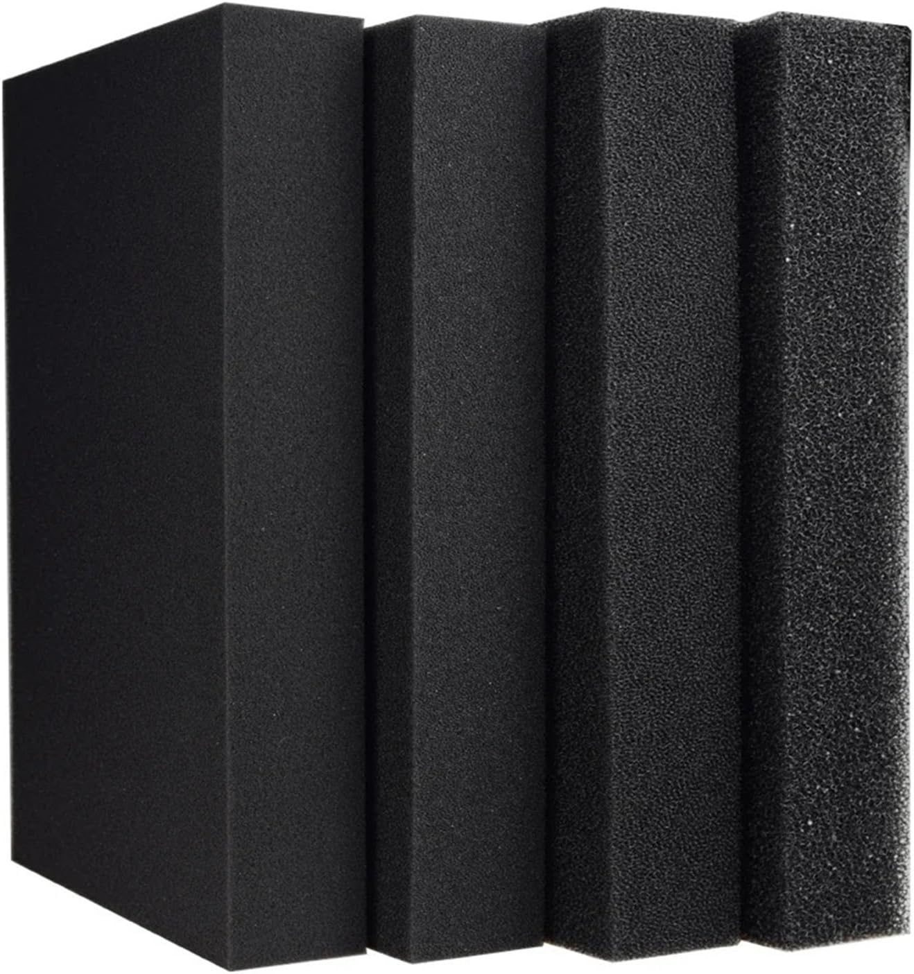 Aquarium Filter Sponge Pad Bio Sponge Filter Media – Cut-to-Fit Foam Pads for Aquariums & Koi Ponds, 15–50PPI, Various Thicknesses(50x50x2cm,25PPI L Pore)