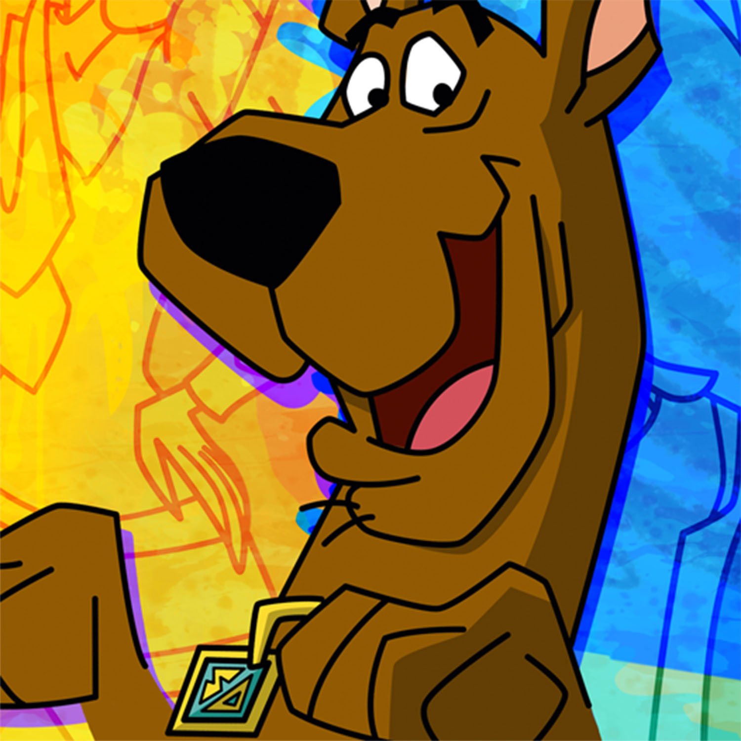 Scooby-Doo Beverage Napkin