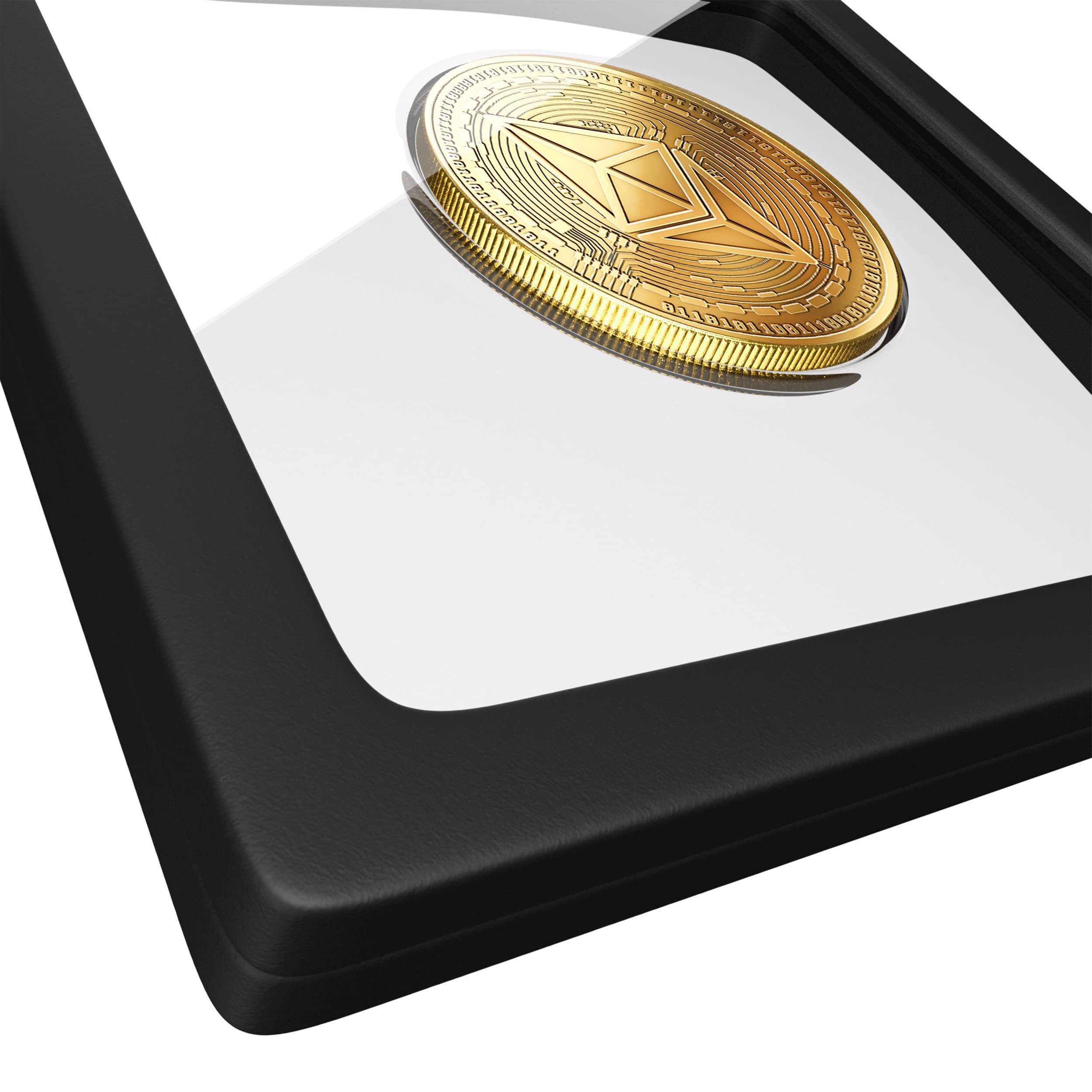 innoGadgets Bitcoin Ethereum Coin with Stand - Gift Box (Ethereum, Gold) :  Amazon.co.uk: Toys & Games