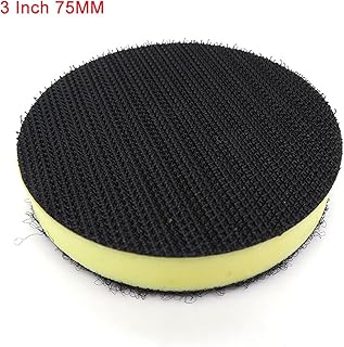 Szlifierka Sandpaper Gąbka PUB Foam Pad, poduszka, hak i pętla, 2 cale do 6 cali średnicy, ochrona przedkłada szlifierska, podkładka polerska, części narzędzia (Color : 3Inch)