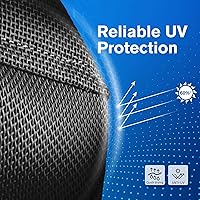 Vista 28 de Harrison Howard Máscara de mosca de caballo, media cara con orejas, color menta, talla pequeña