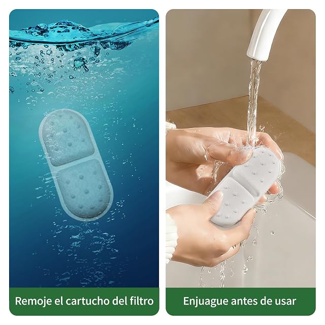 Foto 5 de 6 de Paquete de 16 Filtros/Esponjas de Repuesto (8+8) - Empaquetados Individualmente
