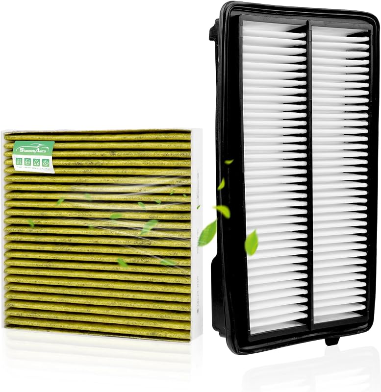 Kit Filtro de Ar do Motor e Filtro de Cabine StaunchAuto para Honda Accord e Acura TLX – 2 unidades