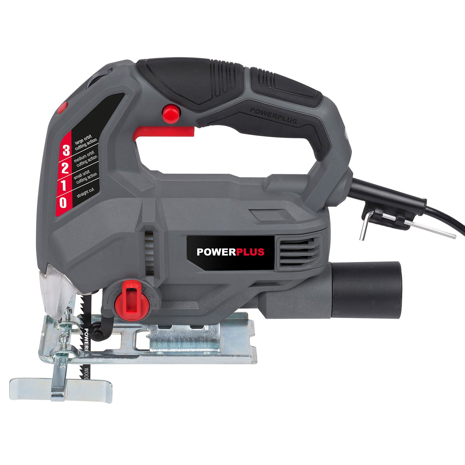 PowerPlus POWESET3 POWESET3-Sierra de Vaivén 710w + 20 accesorios