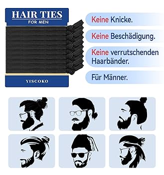 ヘアゴム 結び目付きメンズヘアタイ 男性用 5本入 Amazon | [HAVHAF] 結び目付きメンズヘアタイ 男性用 - ダメージ