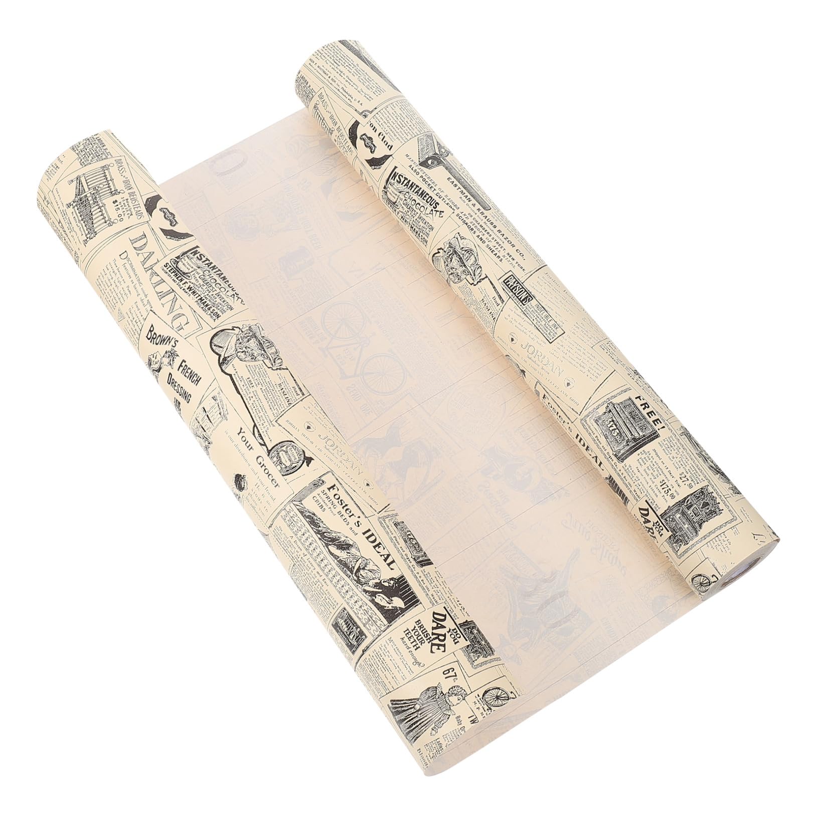 Papier peint vintage pour salon et chambre décor adhésif rétro 45cm