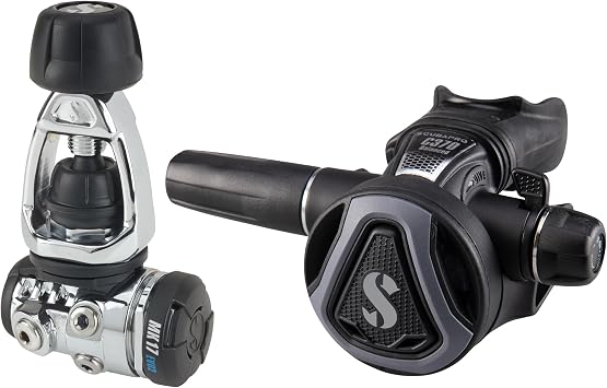 SCUBAPRO MK17 EVO 2 INT/C370 Dive Regulator System for Scuba Diving, INT, Black/Graphite