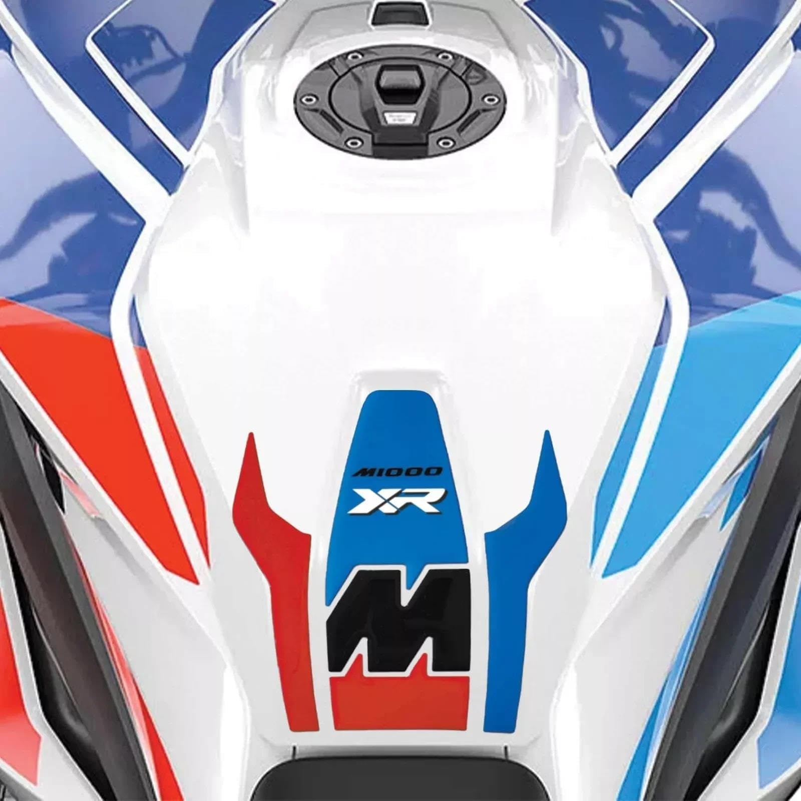 Adesivo per Serbatoio Carburante Moto per BMW M1000XR M 1000 M1000 XR Protezione AntiGraffio per Serbatoio Adesivo Serbatoio Moto Protezione Serbatoio(Imposta 2)