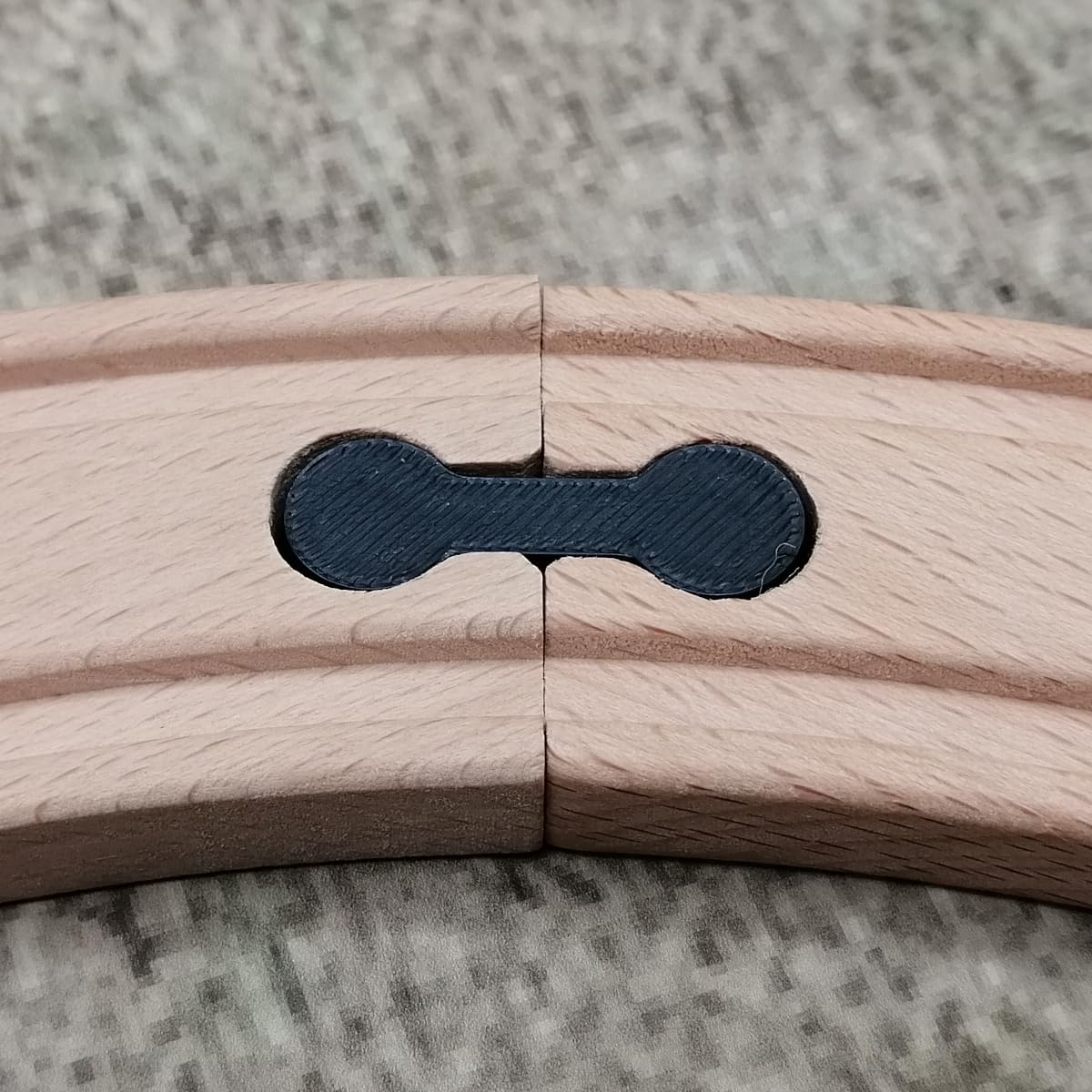 10 Connecteurs De Voie En Bois L-3D - Compatibles Brio, IKEA, Melissa