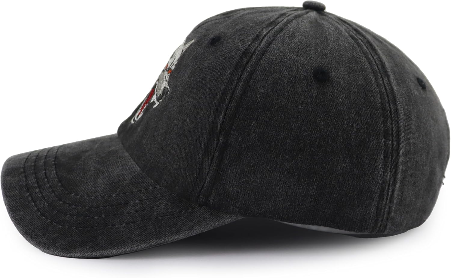 Animal Hat for Women Men, Funny Adjustable Embroidered Wild Animals Baseball Cap image 4