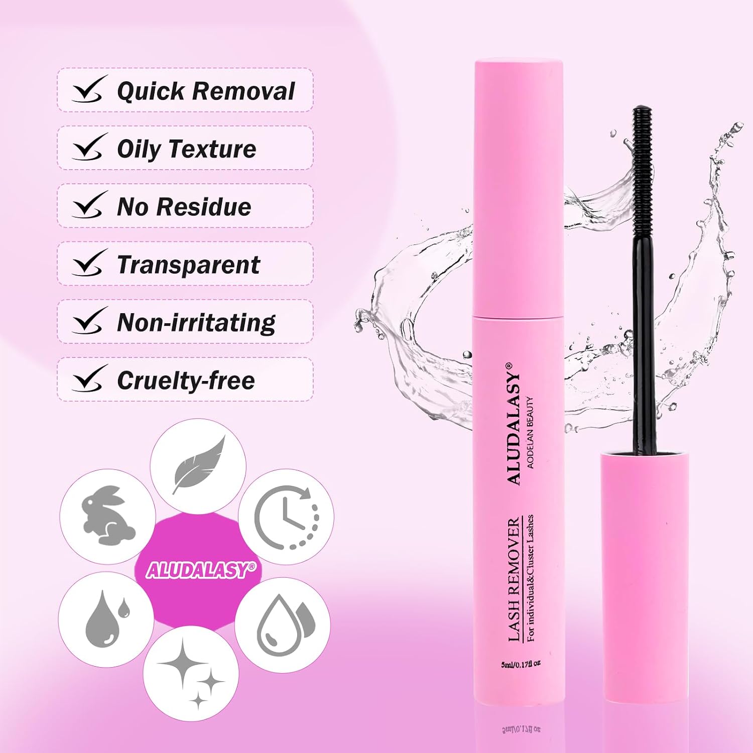 Lash Clusters Kit 280PCS DIY Fluffy Lash Extension Kit 8-16mm D Curl Wispy Lashes Individual with Waterproof Lash Bond and Seal,Tweezers and Remover At-Home Use
