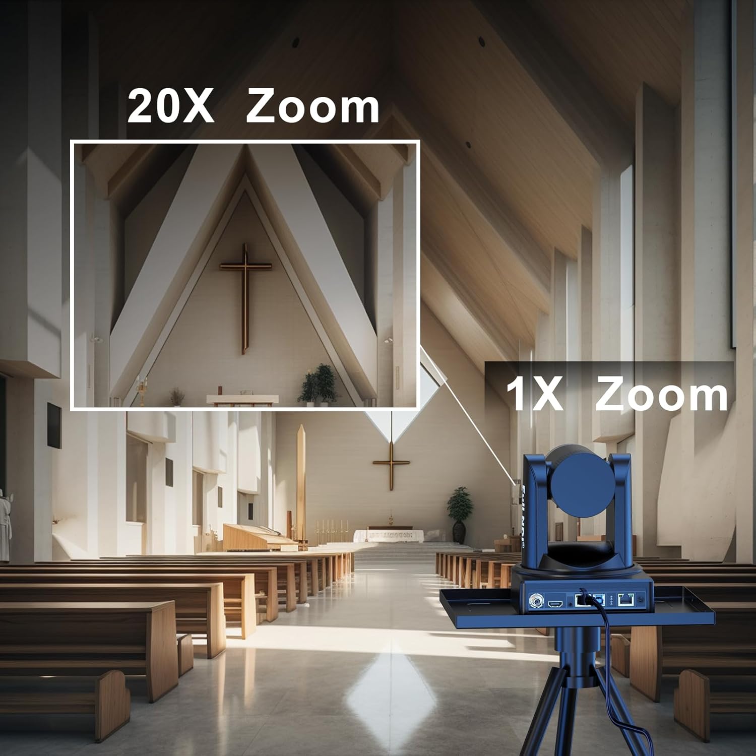 Full NDI Camera 20X Optical Zoom PTZ Camera with HDMI/SDI/USB3.0/POE IP HD 1080p60 for Live Streaming,Video Conferencing and Church Events, Compatible with vMix/Zoom/OBS(Full NDI Non-HX2 HX3) 4 71CIdr3O0SL. AC SL1500