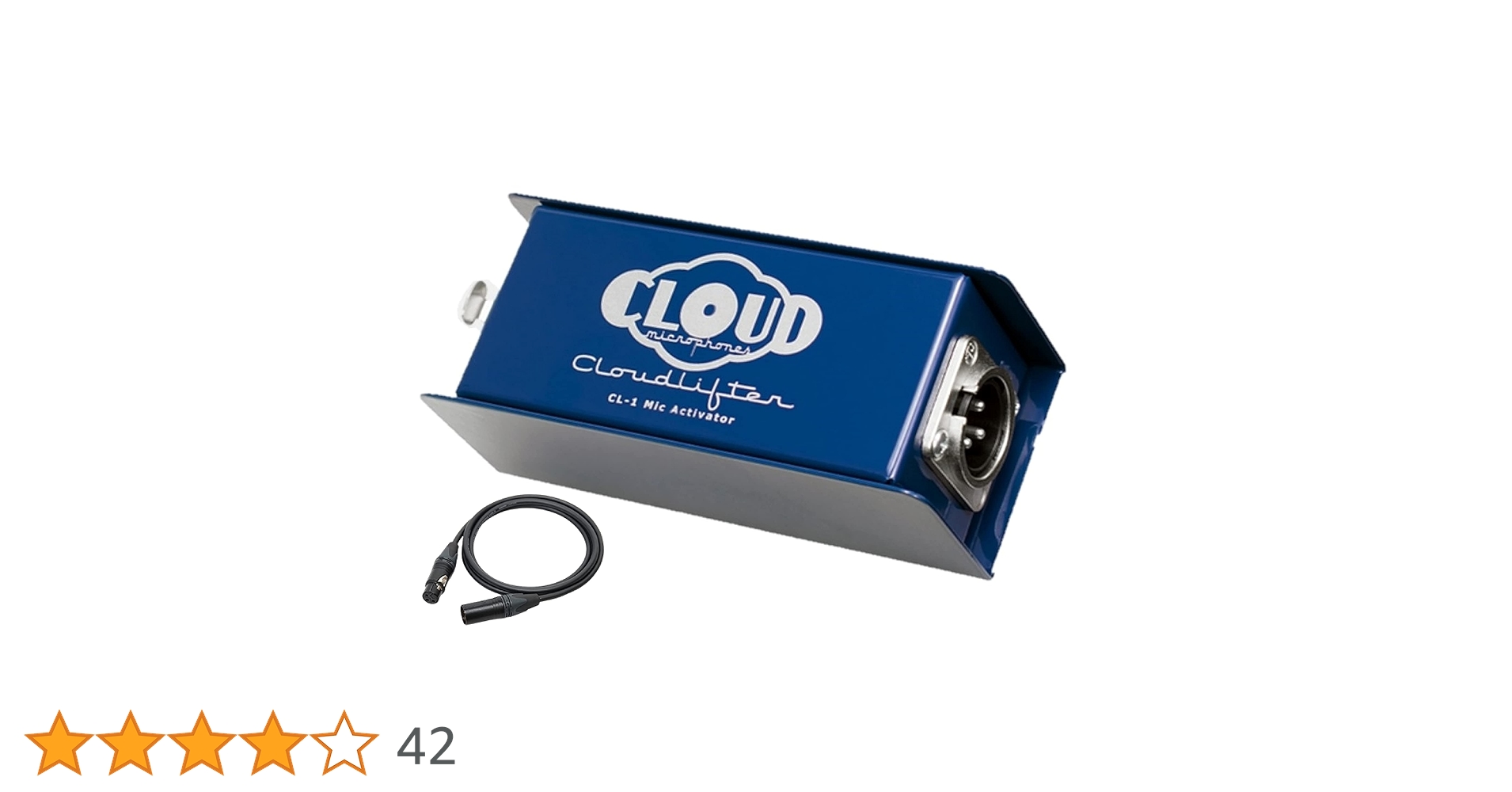 Cloud Cloudlifter CL-1 本体 +XLRケーブル Amazon | Cloudlifter CL-1 【XLRケーブル(Gotham)・日本語版