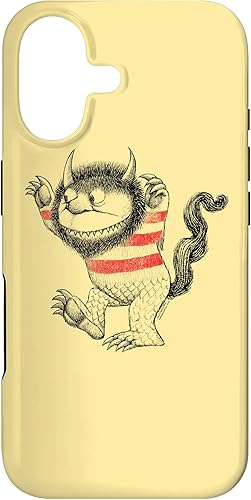 Vista 32 de iPhone 13 Where the Wild Things Are Line Art Case