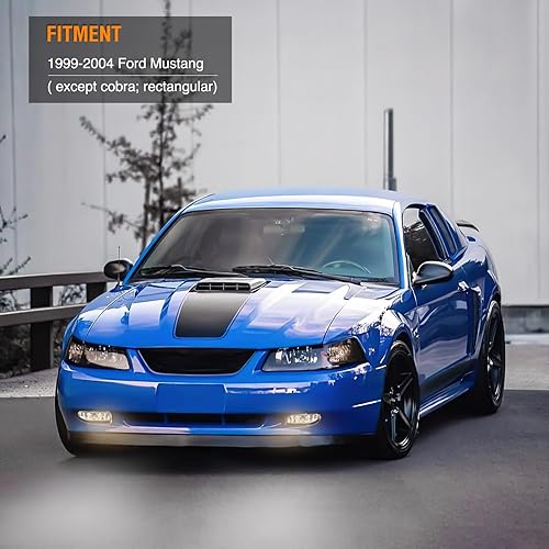 Vista 32 de Nilight Conjunto de luces antiniebla compatible con Ford Focus SVT 2002 2003 2004 2005 2006 Ford Focus SVT 2005-2007 Ford Escape 2003-2004 Ford Ford