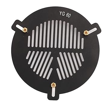 Bahtinov Mask Focusing Mask for Telescopes, Aluminum Alloy Focus Fishbone Acts for Outer Diameter from 63mm to 89mm Telescopes