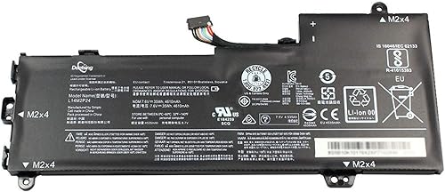 Dentsing Batería para portátil L14M2P24 (7.6V 35Wh4610mAh 2-Cells) compatible con Ideapad U30-70 U31-70 E31-80 E31-70 Series Notebook L14L2P22